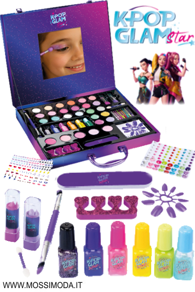 *FINE OTTOBRE* K-POP GLAM STAR* Valigetta make up Art.81007