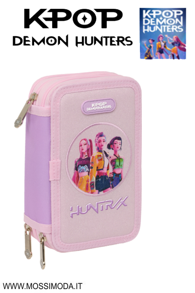 K-POP DEMON HUNTERS* Astuccio 3 zip Art.442667857