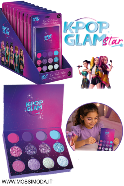 *FINE OTTOBRE* K-POP GLAM STAR* Palette trucchi occhi Art.81003