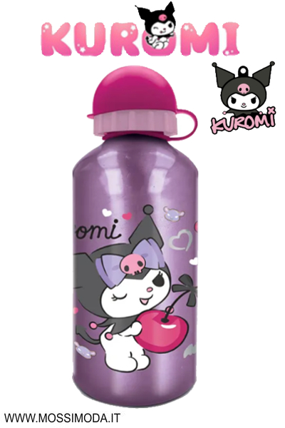 *KUROMI* Borraccia in Alluminio 560ml Art.ST88339