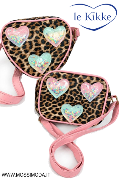 *LE KIKKE* Borsetta Bimba Animalier Lover Art.BK10185