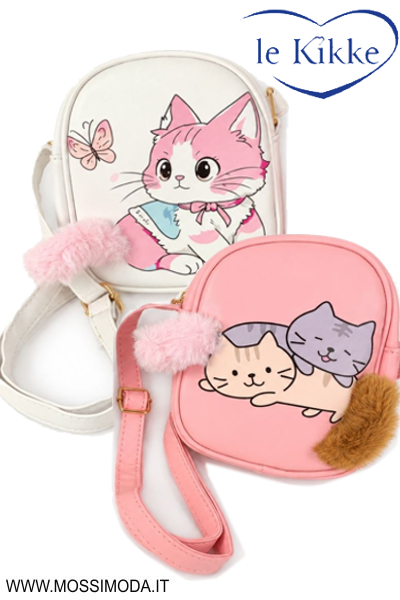*LE KIKKE* Borsetta Bimba Kitty Cartoon Art.BK10186