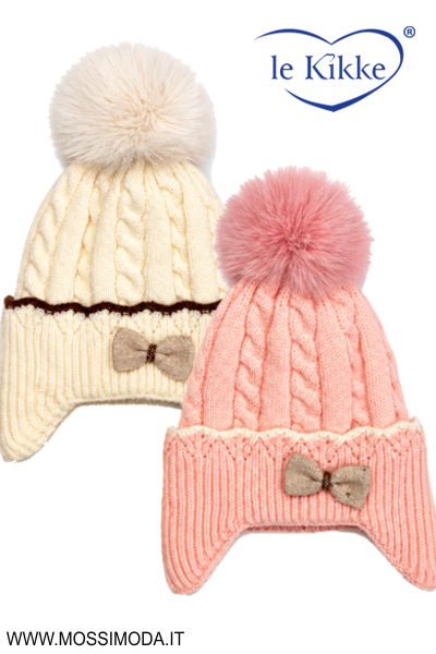 *OTTOBRE *LE KIKKE* Cappellino Bimba Giuggiula Art.AG6155