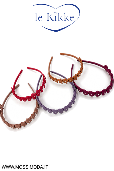 *LE KIKKE* Cerchietto Soft Star & Heart per Capelli Art.FD32150