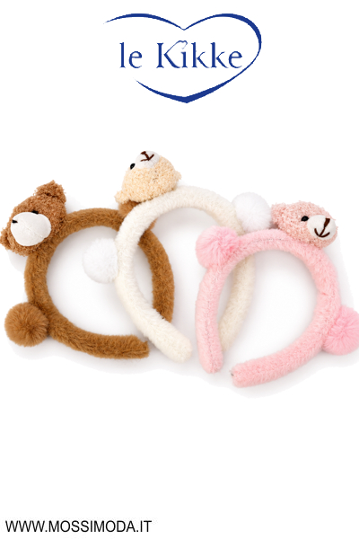 *LE KIKKE* Cerchietto Cozy Friends per Capelli Art.FD32144