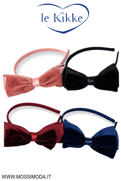 *LE KIKKE* Cerchietto Velvet Dream per Capelli Art.FD32152