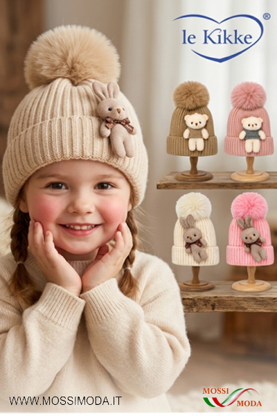 *LE KIKKE* Cuffia Bimba Orsettini Art.AG6147