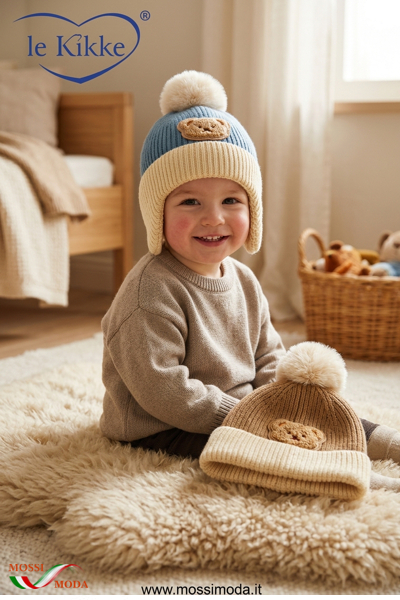 *LE KIKKE* Cuffia Bimbo Grisu' Art.AB5067