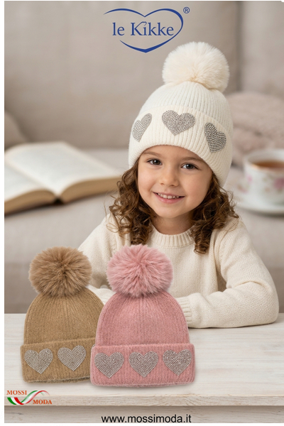 *LE KIKKE* Cuffia Bimba Lovely Art.AG6150 *LE KIKKE* Cuffia Bimba Lovely Art.AG6150