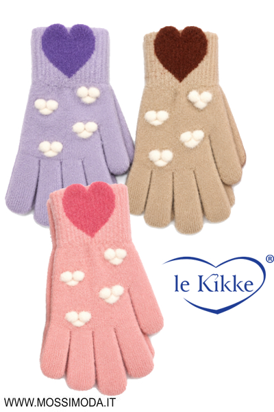*OTTOBRE *LE KIKKE* Guantini Bimba Kuori Art.AG6141