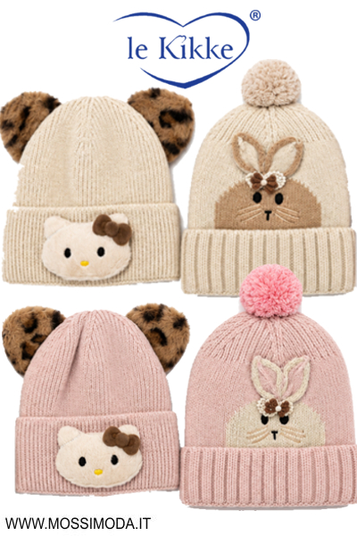 *LE KIKKE* Cuffia Bimba Leo Animals Art.AG6148