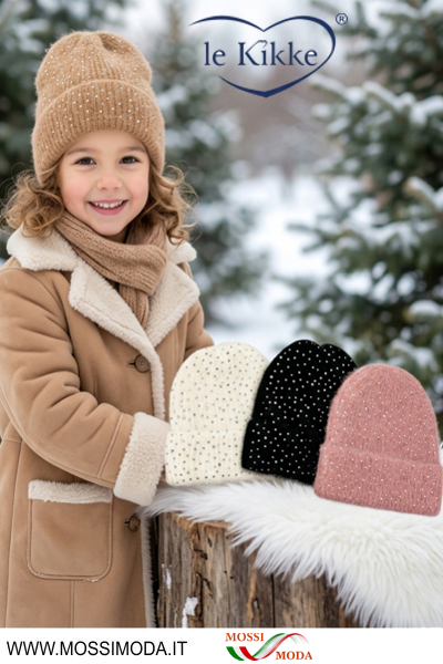 *LE KIKKE* Cuffia Bimba Baby Shine Art.AG6151
