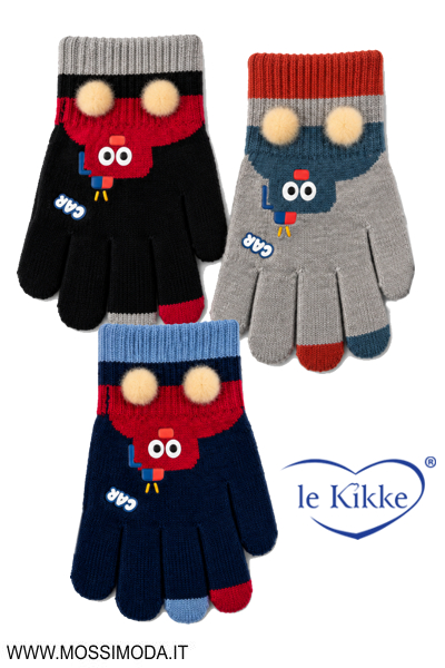 *OTTOBRE *LE KIKKE* Guantini Bimbo Car Art.AB5056