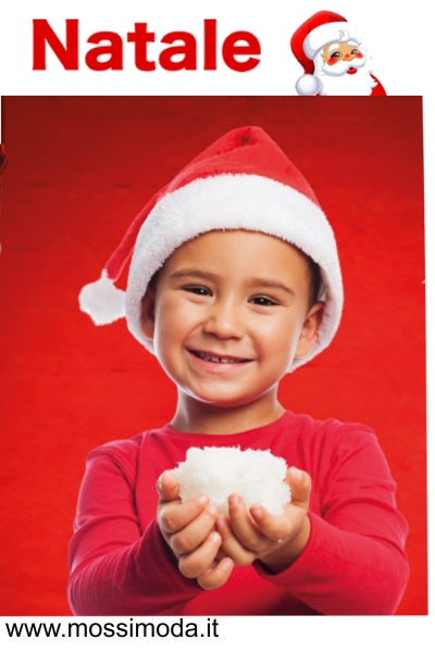 *NATALE* Cappello Babbo Natale Bambini Art.X698