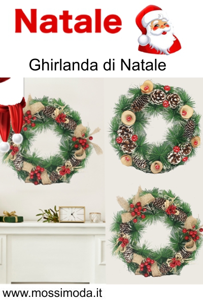 *Promozione* NATALE* Ghirlanda di Natale Art.XT2128