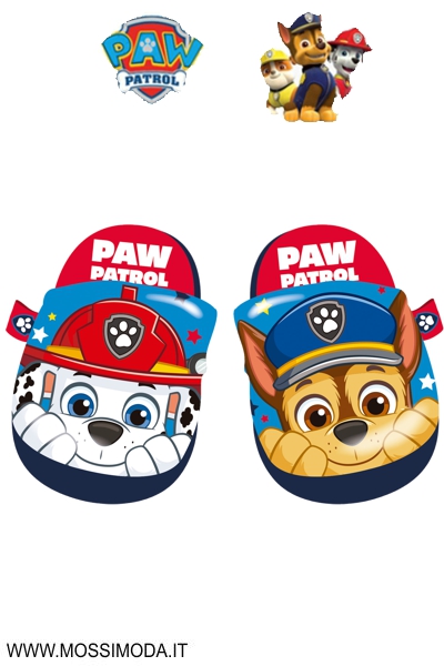 *PAW PATROL* Pantofola in Pile misure 26-32 Art.7456