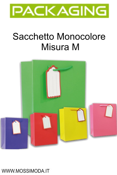 *Sacchetto Monocolore Misura M Art.ST4885