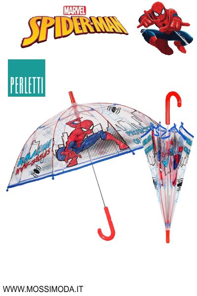 *SPIDERMAN* Ombrello Manuale Cm.45 Art.75284