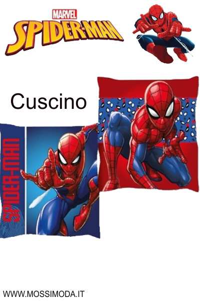 *SPIDERMAN* Cuscino tutto disegnato Art.SPI307