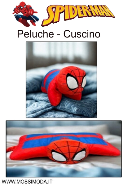 *SPIDERMAN* Peluche - Cuscino Art.SPI5489