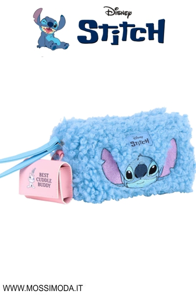 *STITCH* Beauty Case in Peluche con accessorio Art.3366
