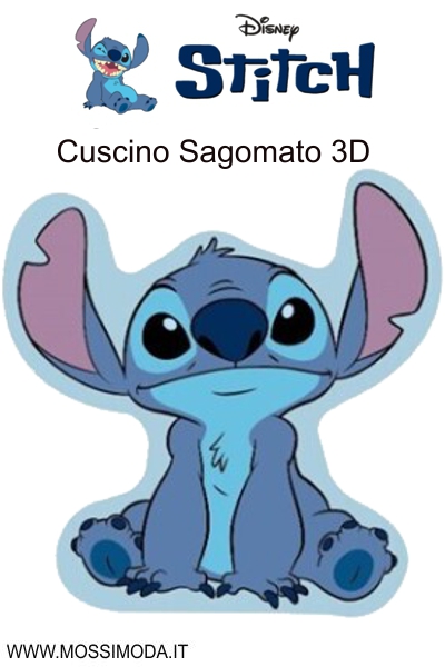 *STITCH* Cuscino Sagomato 3D Art.LIL350