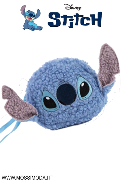 *STITCH* Portatutto in Peluche Art.5968