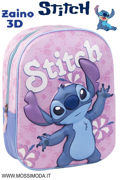 *STITCH* Zaino disegno 3D cm.31 Art.5351
