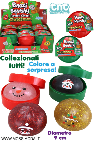 *TNT* Baozi Squishy CHRISTMAS Ravioli Cinesi Art.28750