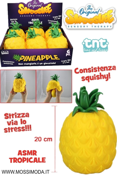 *TNT* SMOOSHEE Pineapple Jumbo SQUISHY Art.28711