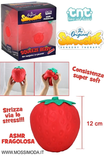 *TNT* SMOOSHEE Fragola Jumbo SQUISHY Art.28707