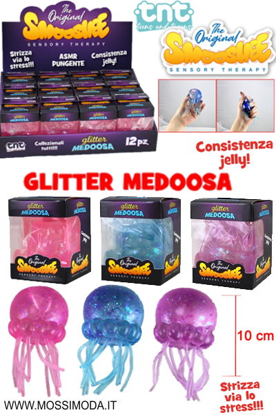 *TNT* SMOOSHEE MEDUSA GLITER Art.28702