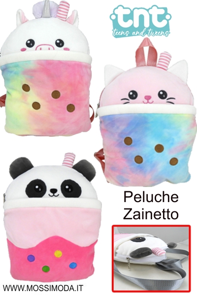 *TNT* Zainetto Peluche 20 cm. Art.33055