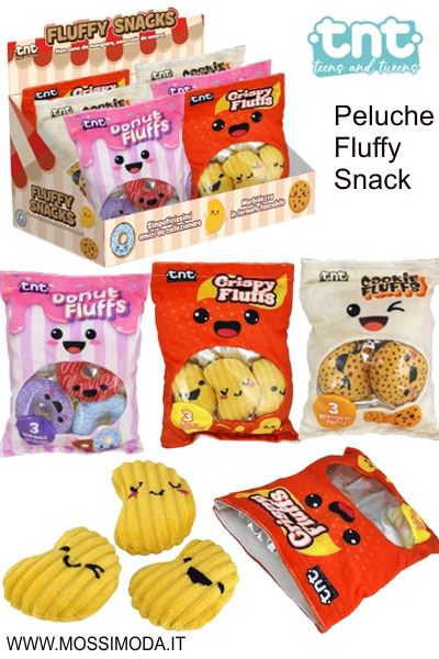 *TNT* Peluche Fluffy Snack Art.33071