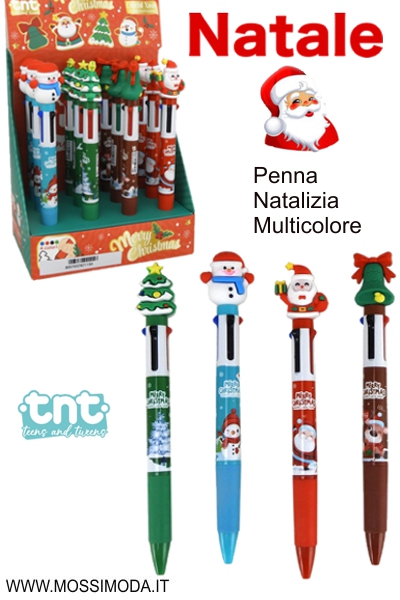 *NATALE* Penna Multicolore Natalizia Art.92115