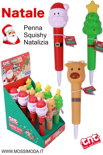 *NATALE* Penna Squishy Natalizia Art.92116
