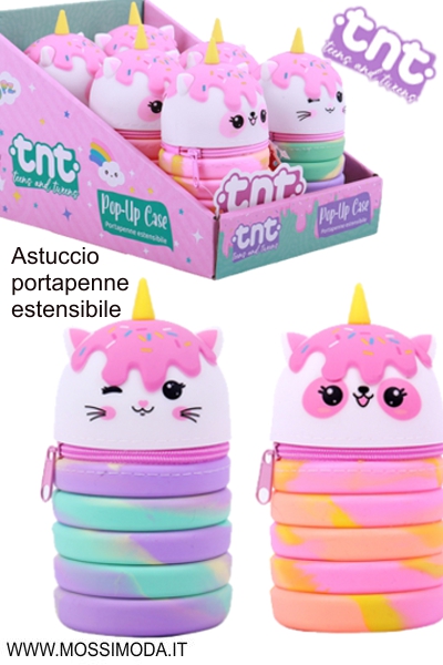 *TNT* Astuccio Portapenne Estensibile in Silicone Art.92074