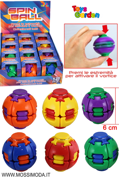 *TOYS GARDEN* SPINBALL sfere rotanti spinner Art.28744